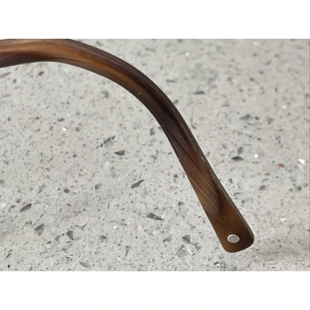 Coach Eyeglasses Frames ONLY 2001 020 Italy 50-19-145 BUH brown full rim - Picture 7 of 14